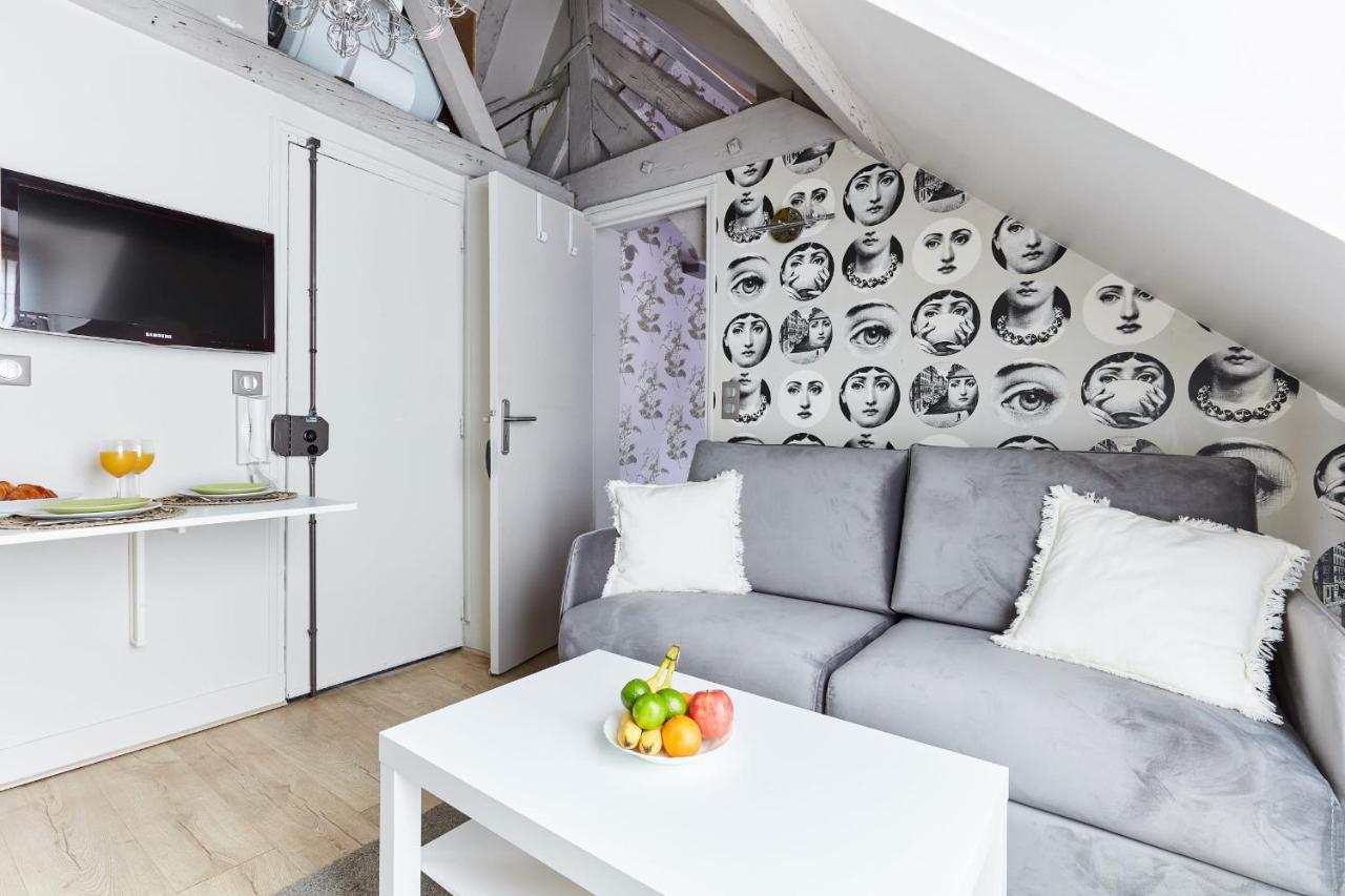 Francs Bourgeois - Le Marais City Apartment Parijs Buitenkant foto