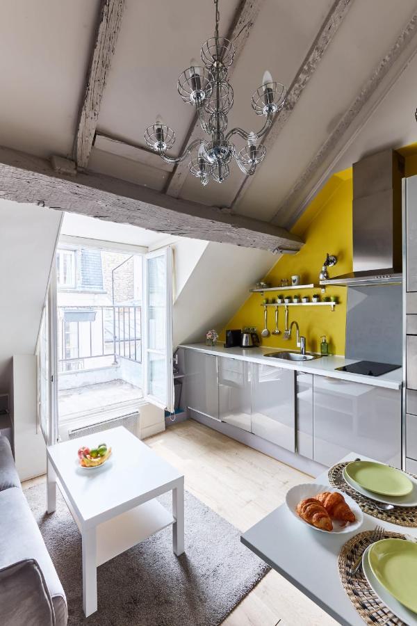 Francs Bourgeois - Le Marais City Apartment Parijs Buitenkant foto