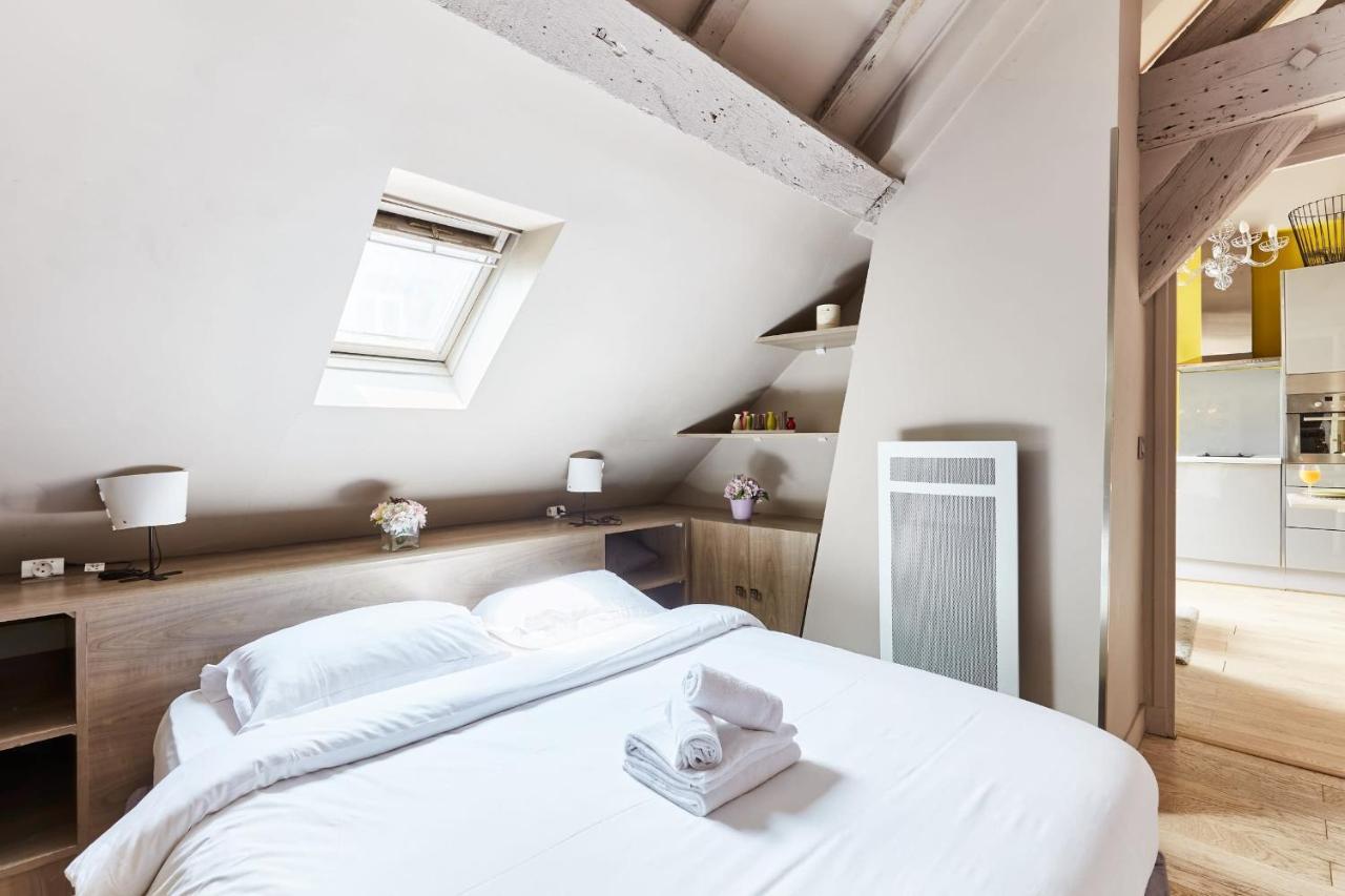 Francs Bourgeois - Le Marais City Apartment Parijs Buitenkant foto
